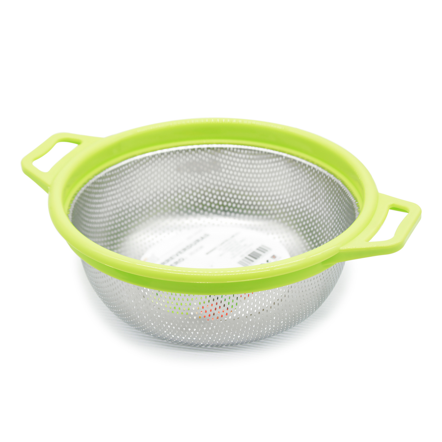 TEMU Colador de Acero Inoxidable con de Silicona / Colador para Verduras y Frutas / Cesta de Escurrido con / Colador Multifunción de Cocina / Colador