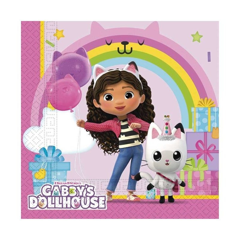 TEMU 's Dollhouse Napkins (pack Of 20)