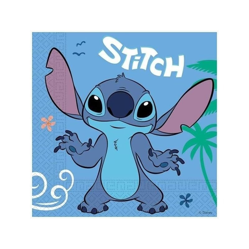 TEMU Stitch Napkins (pack Of 20)