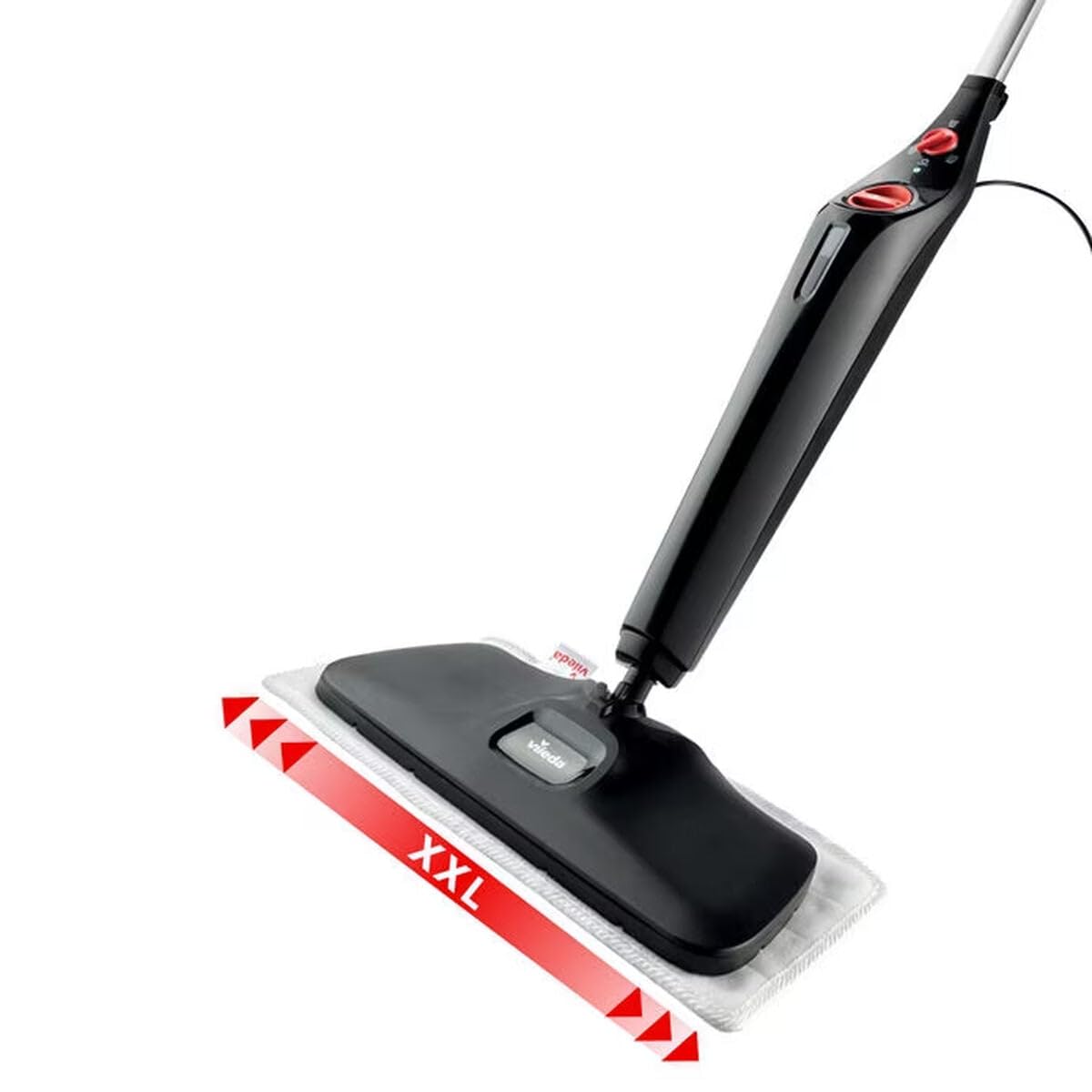 TEMU Vileda XXL - Pulitore a vapore a tutti i pavimenti, rimuove fino al 99, 9% dei batteri