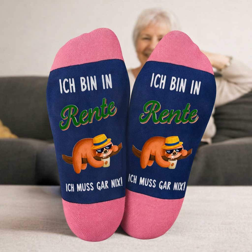 Image of Retirement Gift For Women, Funny Socks Size 38-42, Retirement Gifts For Women, Grandma, Aunt, Girlfriend, Farewell Gift For Retiree Colleagues