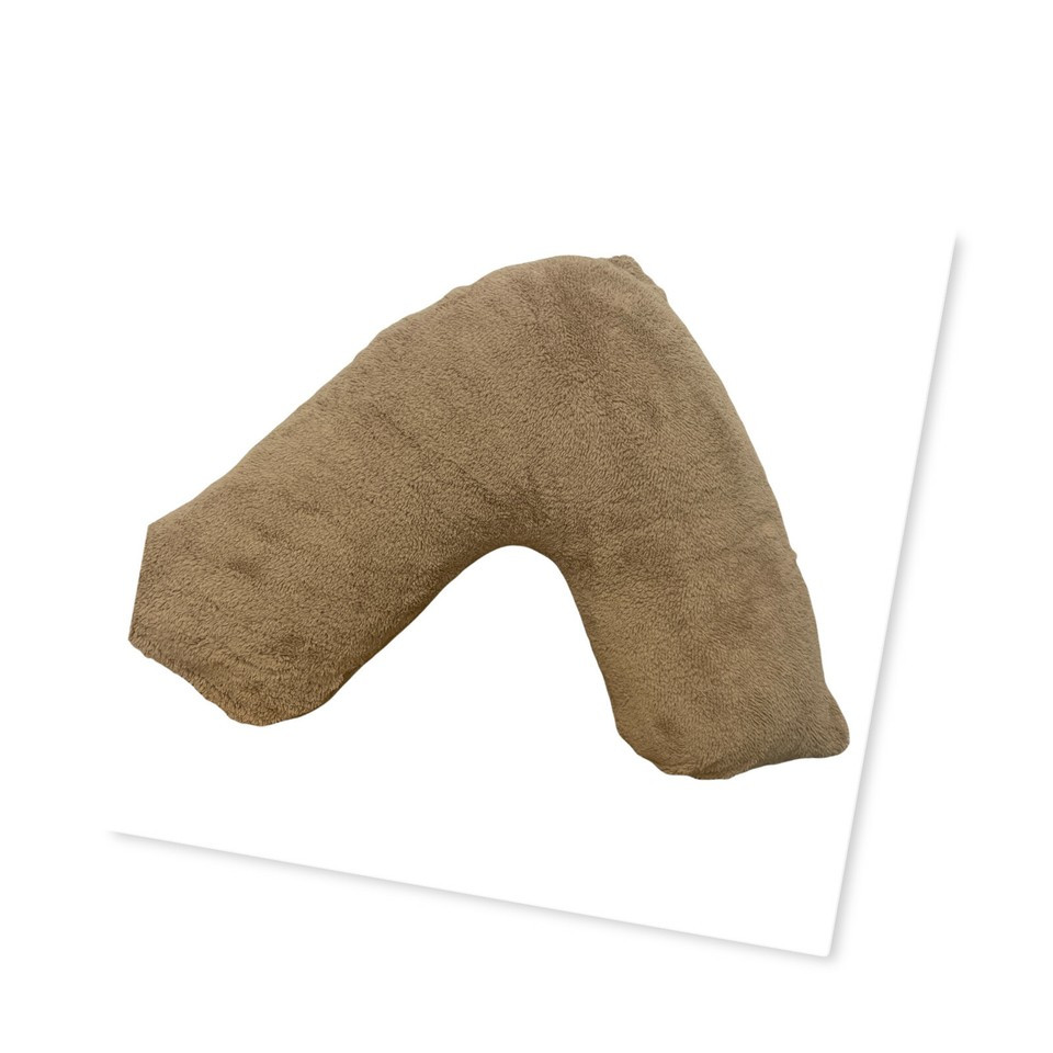 TEMU Teddy Bear V Pillowcase | Fleece Sherpa | Cozy Support Pillow Cover