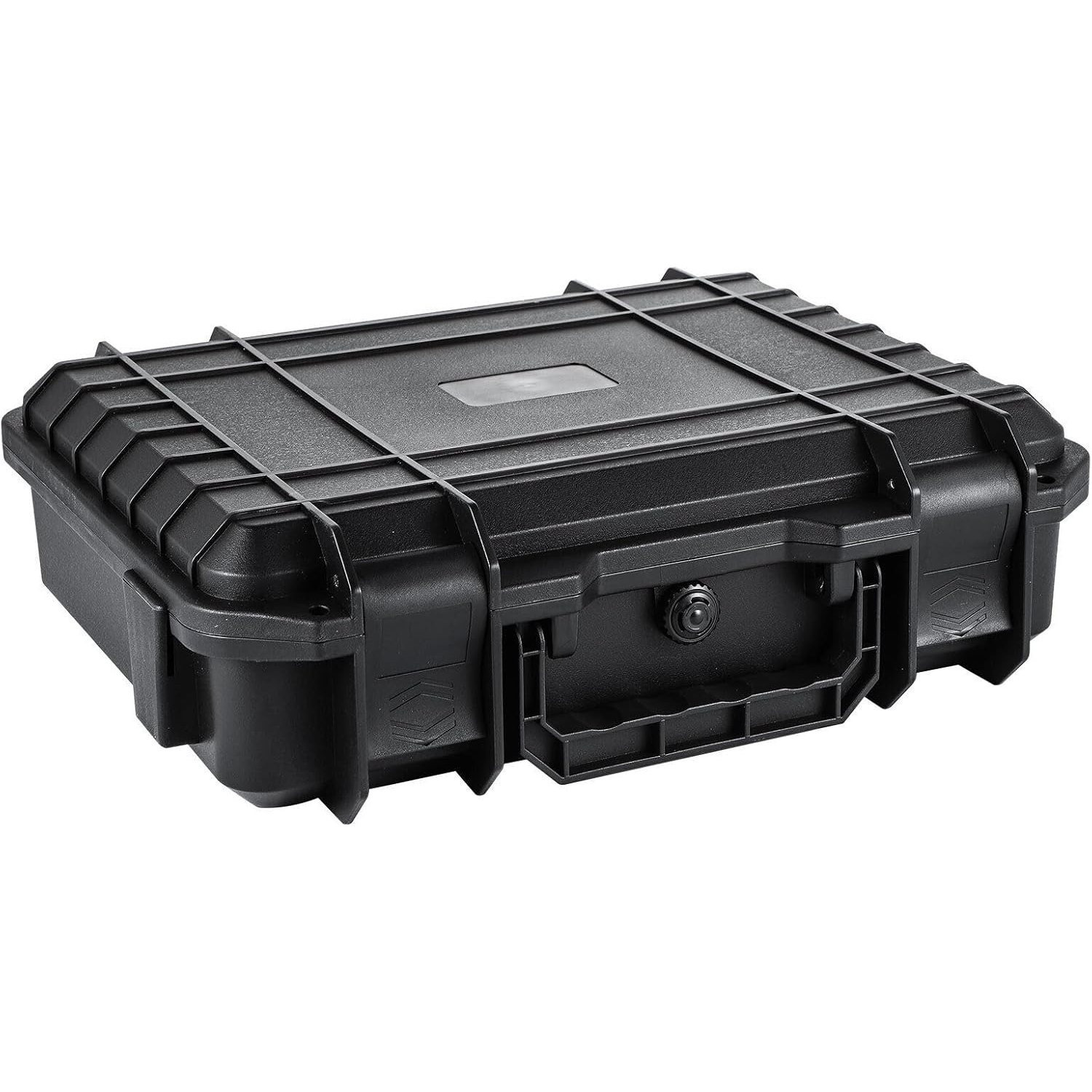 TEMU Boîtier de Transport Compact et Rigide pour Appareil Photo, Boîte de Stockage Portable avec Serrure, Étui de Protection avec Mousse pour Outils,