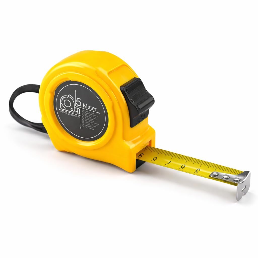 Tk 5 Meter Tape Measure With Holder And Lock - Rolling Tape Measure, Stop Function