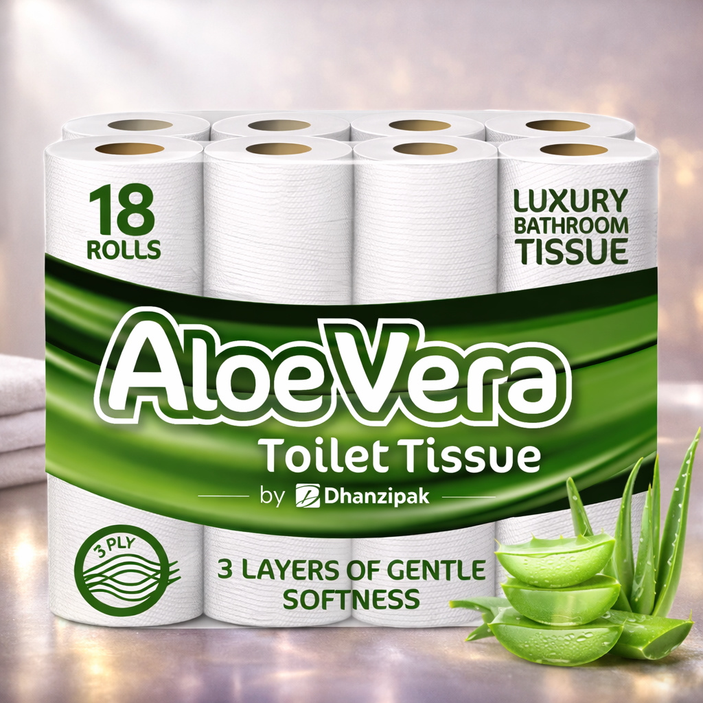 18 scented rolls of 3 ply premium quilted toilet paper   length per roll   strong   absorbent toilet tissue