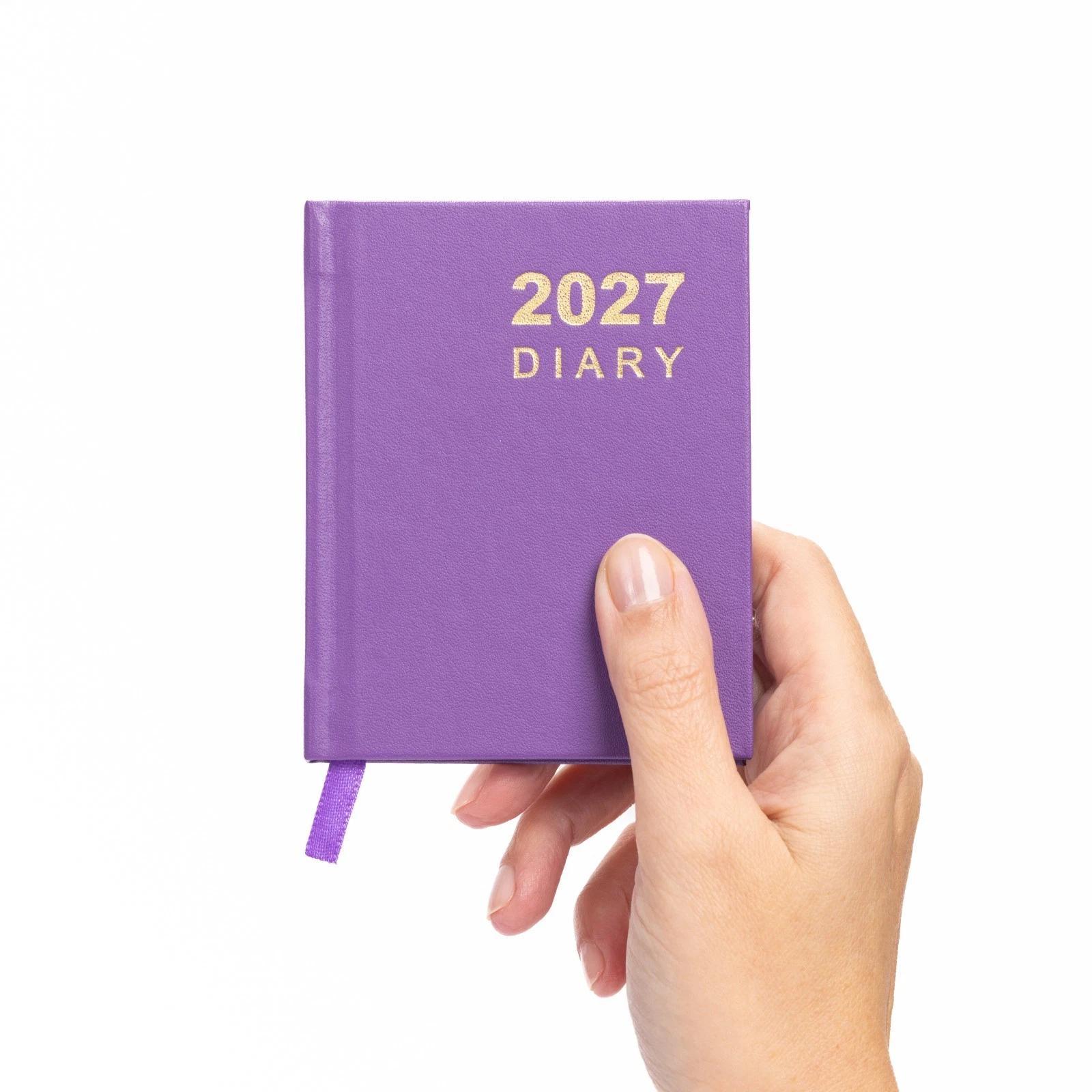 TEMU 2027 Pocket Diary Week To View Planner To December Mini Weekly Calendar Portable Appointment Book With Notes Pages
