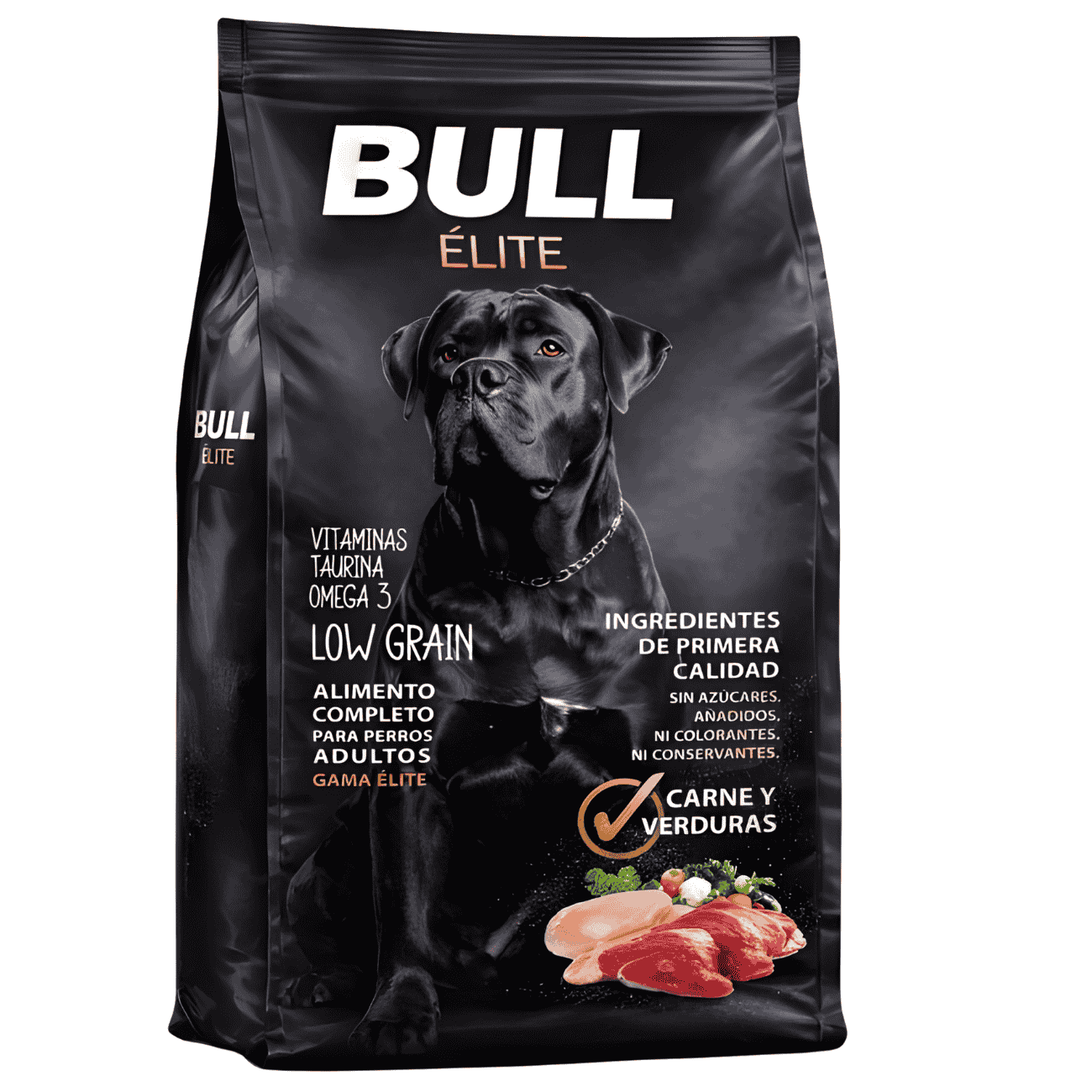 TEMU Bull Elite 18 kg — Pienso premium de energía para perros de rendimiento