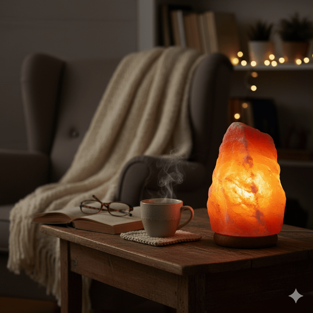 TEMU Salt Crystals Lamp Orange Salt Lamp Pink Salt Salt Lamp Handicraft Aromatherapy Diffuser Ornaments Holiday Gifts, Christmas