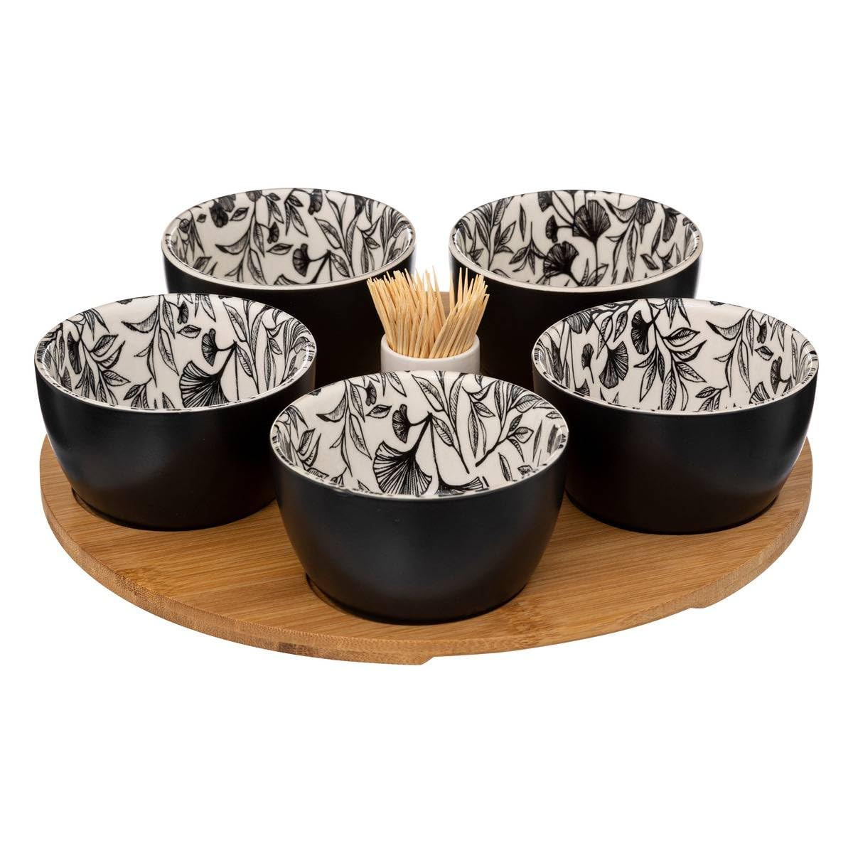 Image of Set Of 7 White Floral