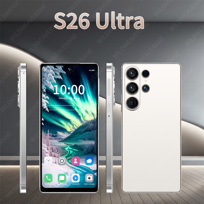Глобален Отключени Android Телефон (Модел 2026) – 6+64GB Памет Нов Премиум 6.8
