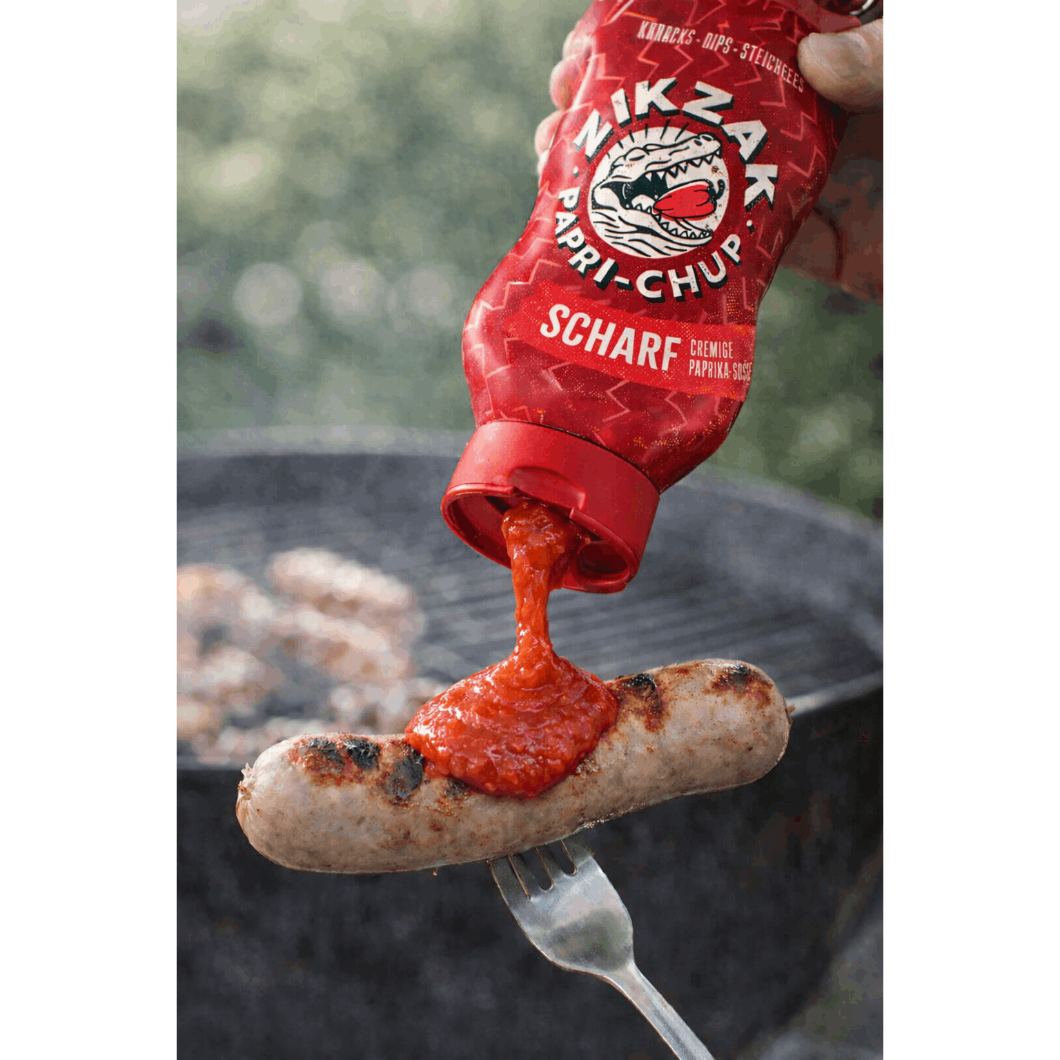 Image of Zikzak Papri-chup Spicy, 310g Tube, Podravka, Spicy Ketchup Alternative