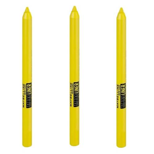 3pcs maybelline tattoo eyeliner gel 304