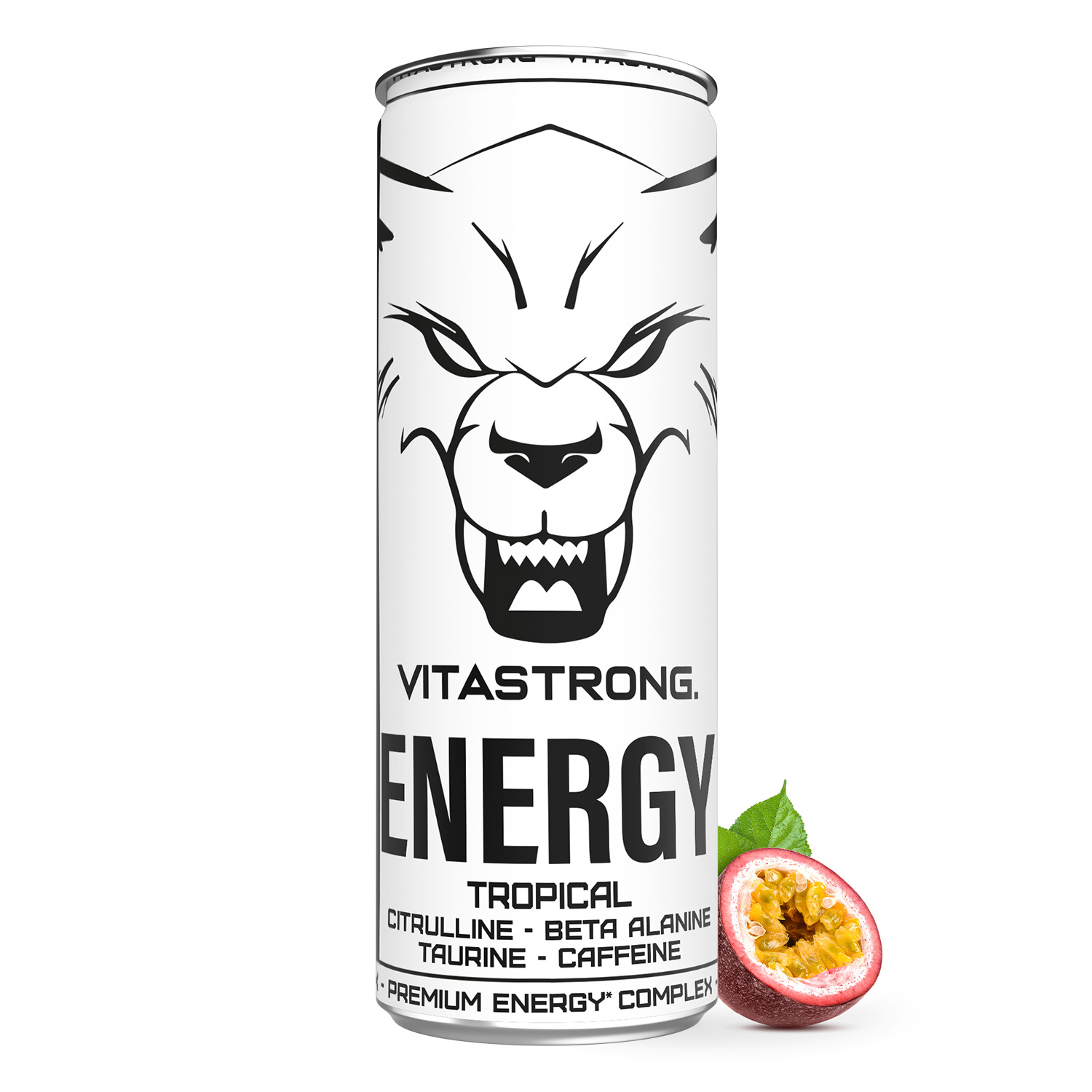 Vitastrong Bevanda Funzionale, Pacco da 12 Unità, Senza Zuccheri con 200 mg di Caffeina, Citrullina, Beta-Alanina e…: retailer-supplied image