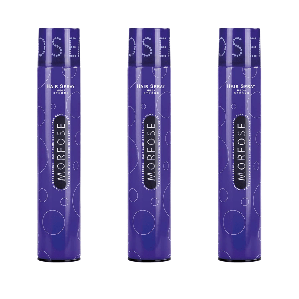 Image of Mega Strong 400 Ml - Extra - Purple - 3pcs Set