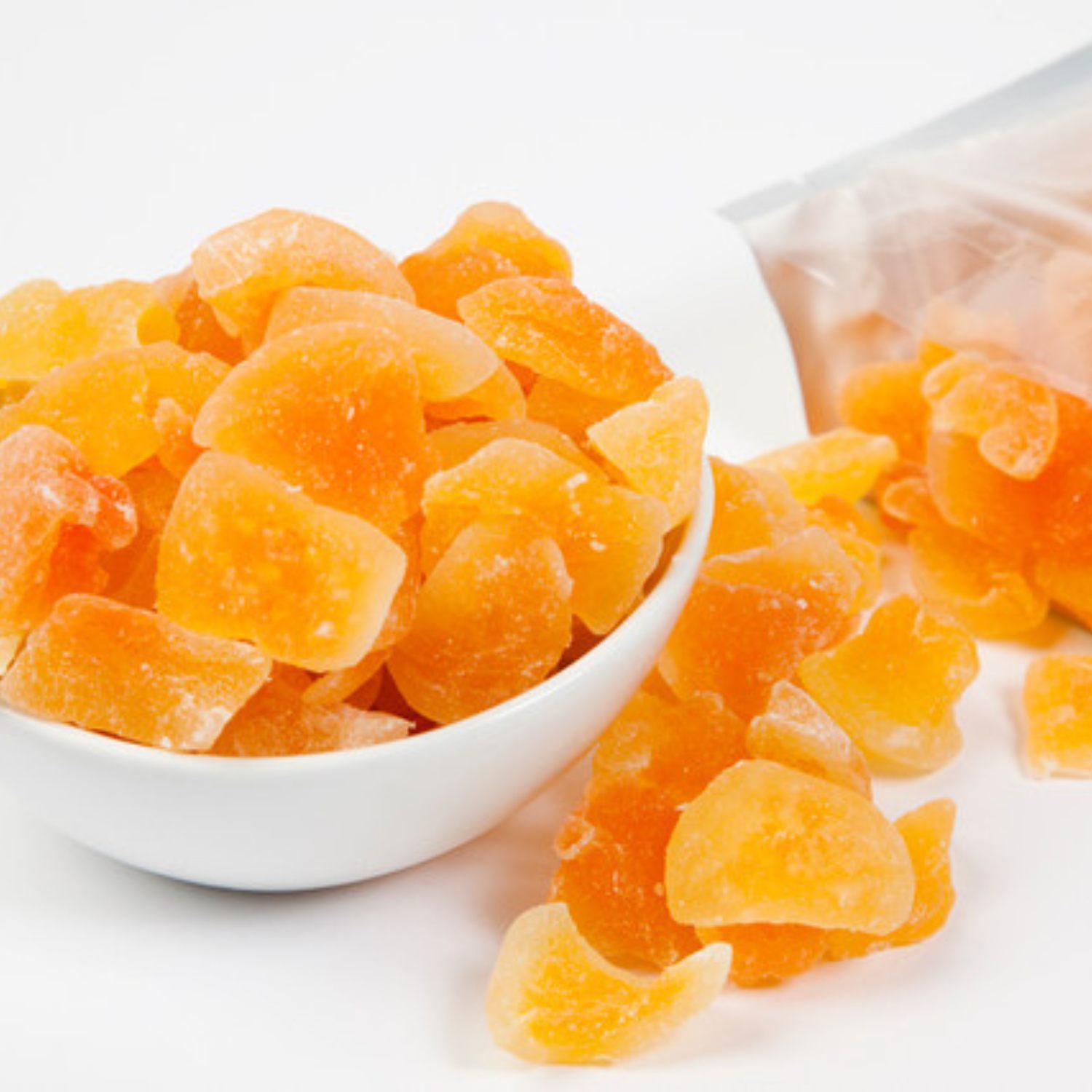 TEMU Dry Cantaloupe | Sweet Chewy Dried Melon Pieces