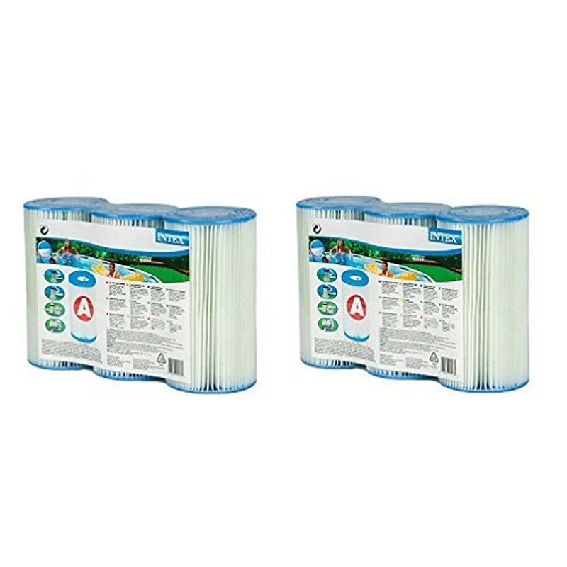 TEMU Set di 6 Filtro Tipo A Intex per Piscine