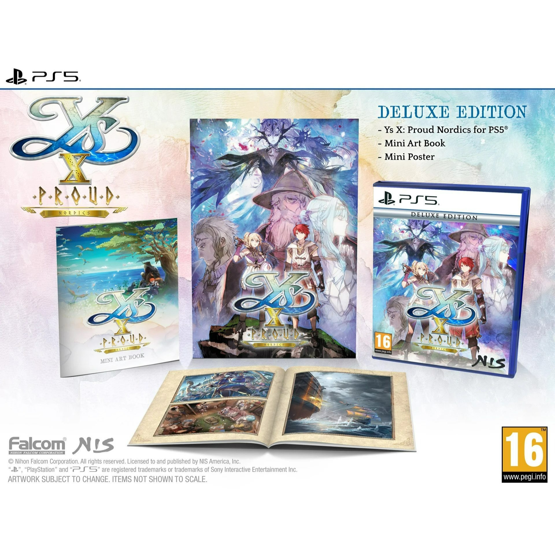 Ys X: - Nordics - - Ps5
