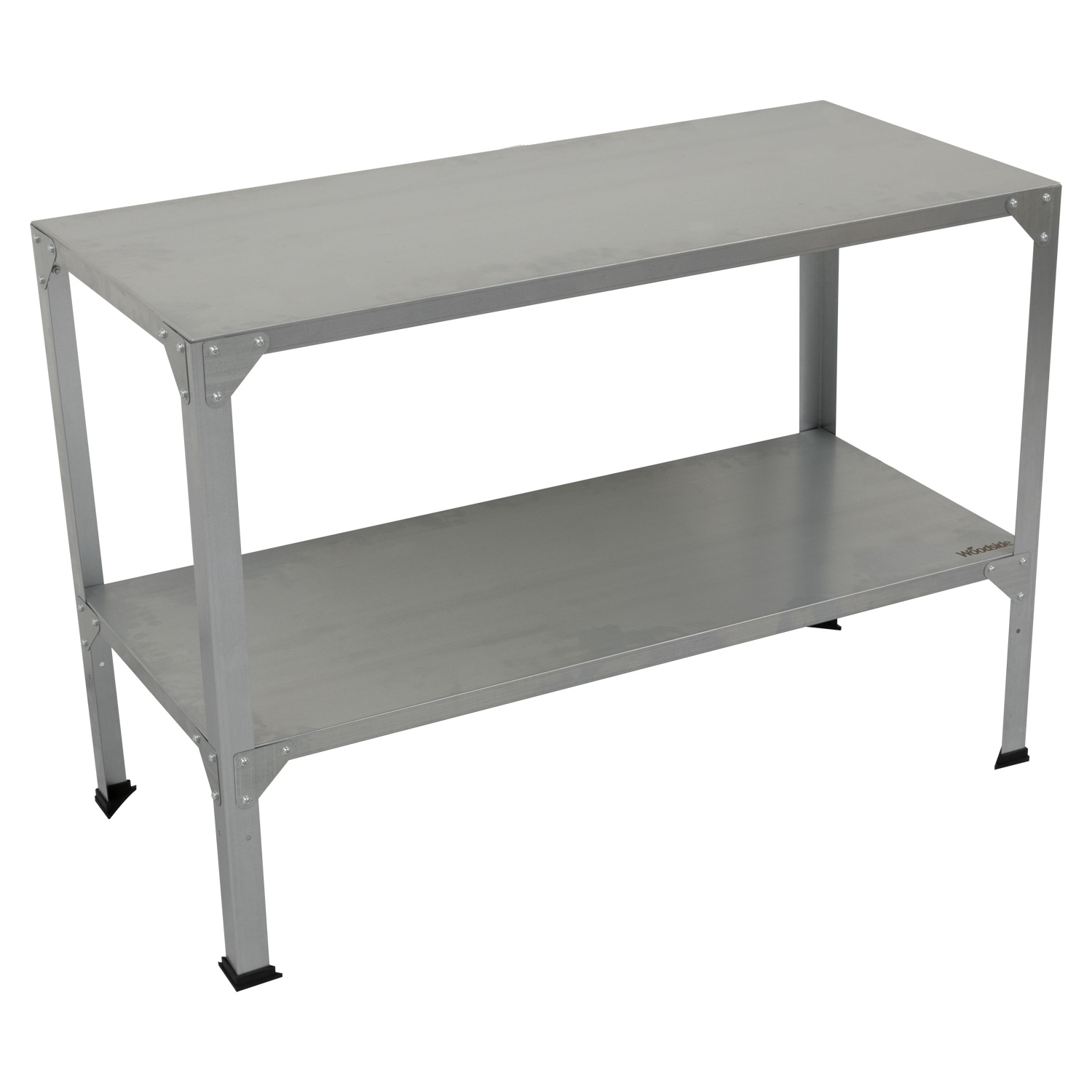 TEMU Woodside 2‑tier Galvanised Steel Potting Bench – Heavy‑duty Garden Work & Planting Table