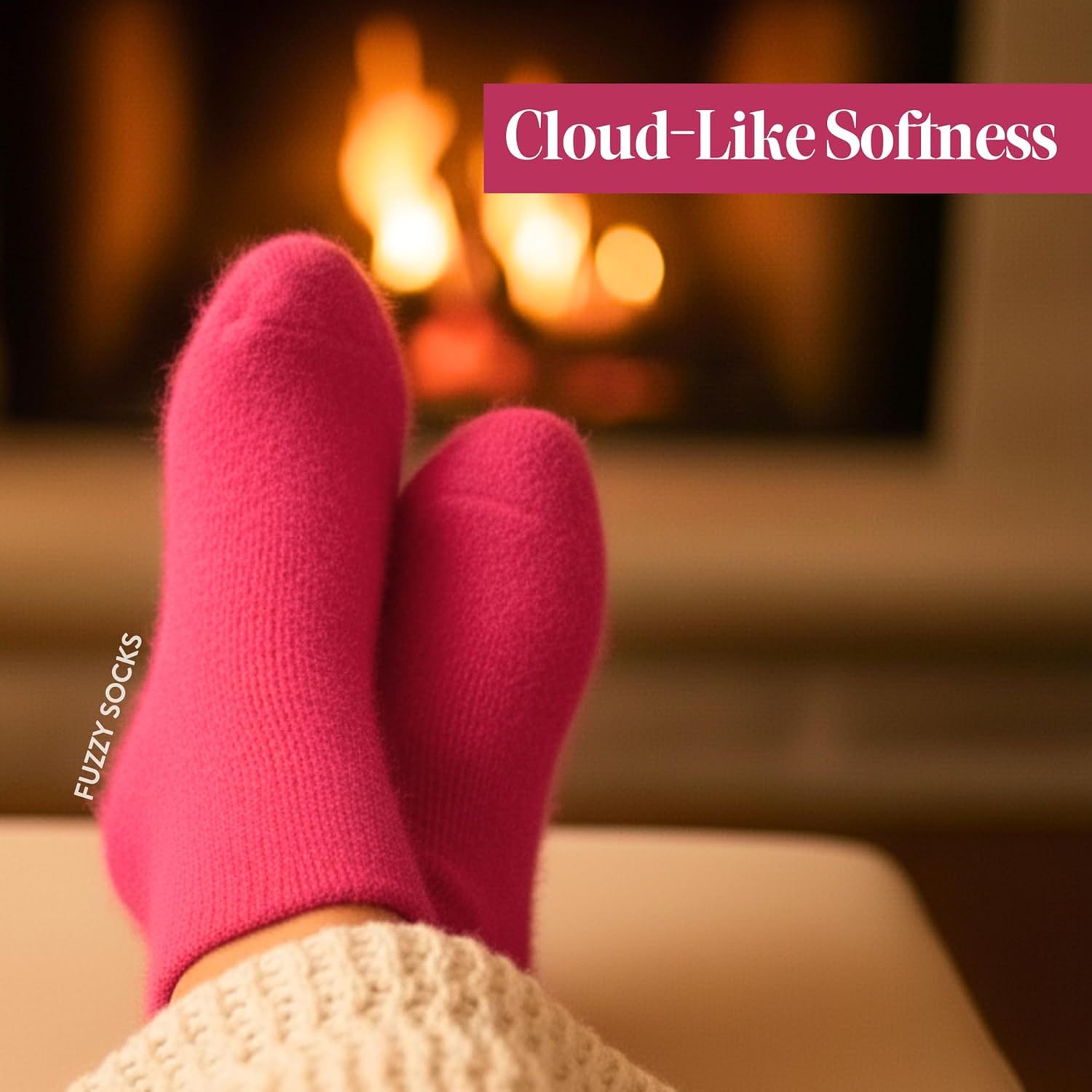 mothers day gift for her birthday   gifts for women with scented candle pink socks hot chocolate sachet best   card self   gifts for mum hot chocolate gift set details 5