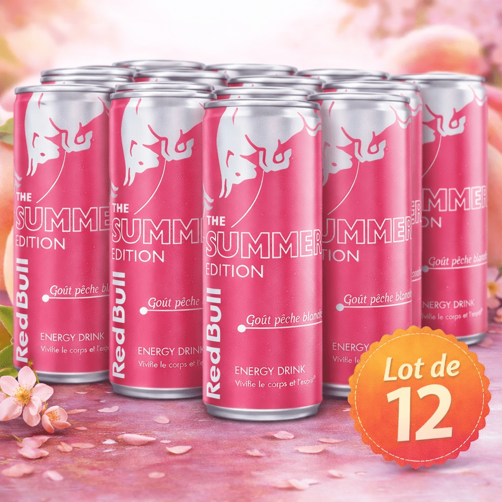 Red Bull Peach Edition "taste Of Peach" - 25cl