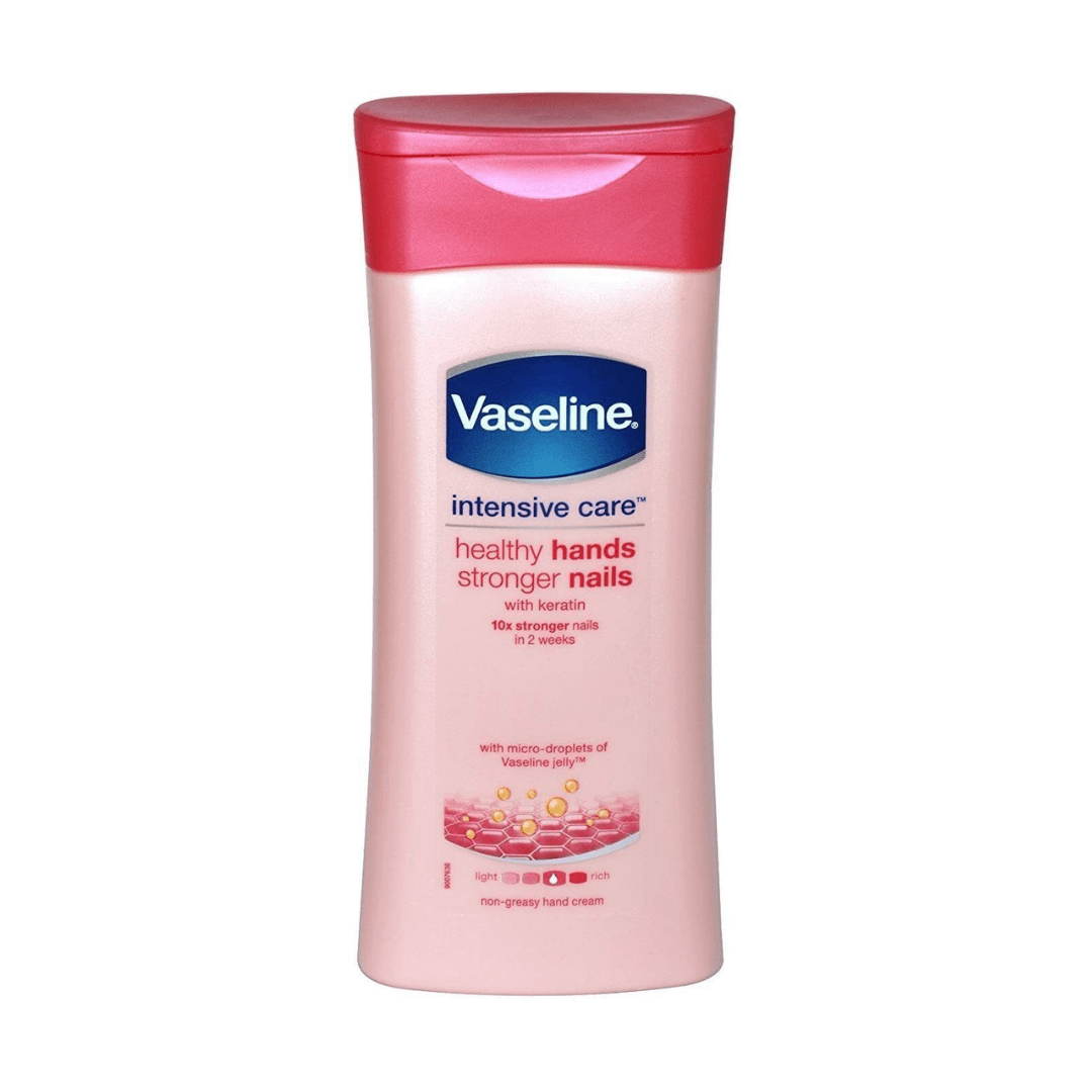 Vaseline Healthy Hands & Stronger Nails Lotion 200ml: retailer-supplied image