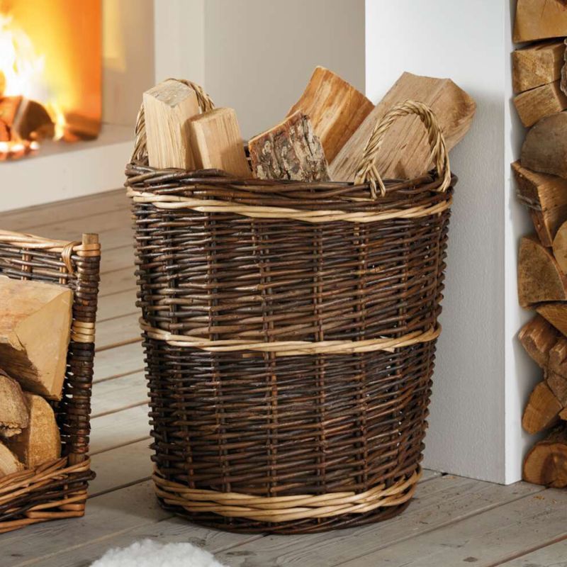 Universal Basket " " Made Of Wicker, Wicker Basket, Laundry Basket, Toy Basket, Wickerwork Basket, Storage Basket