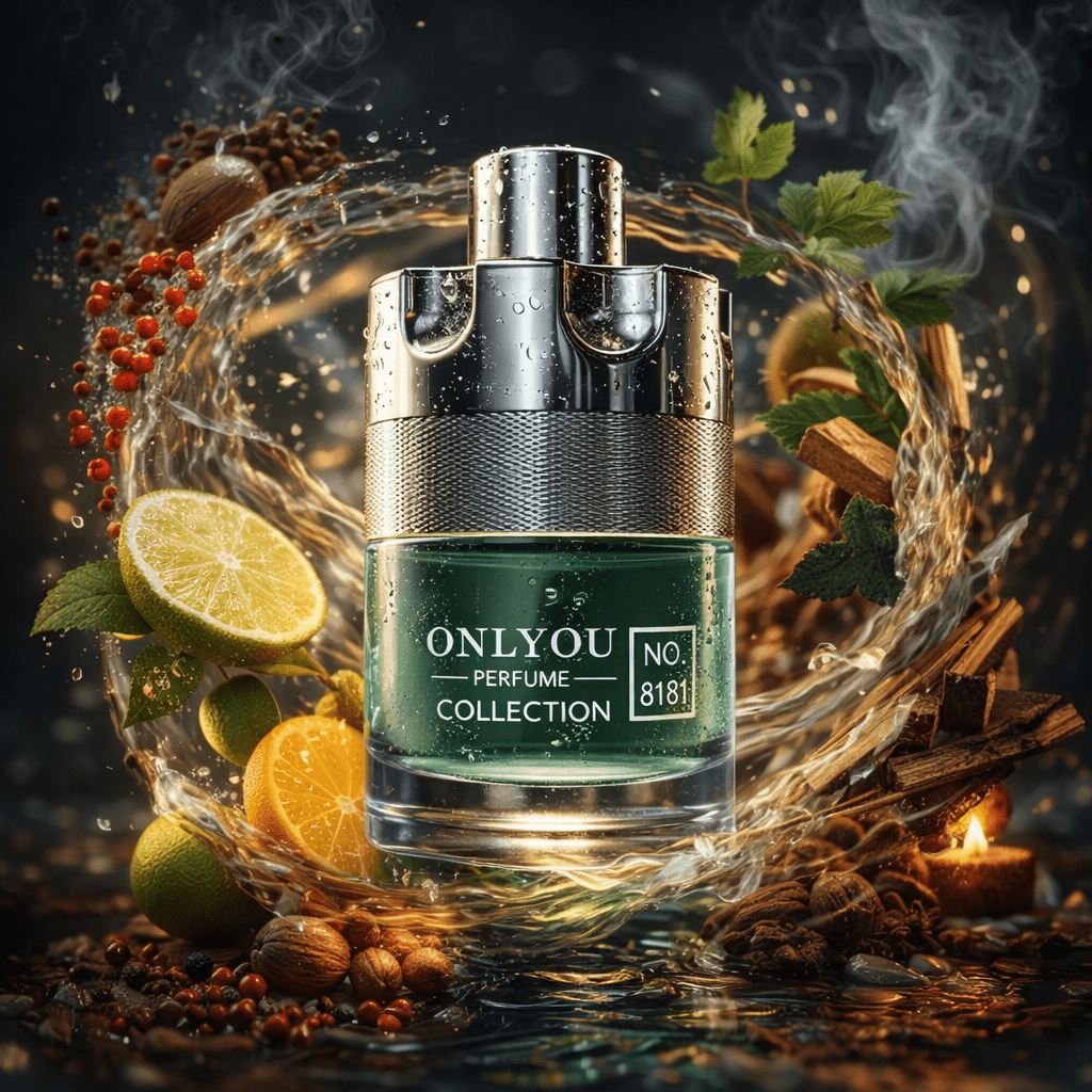 TEMU Parfum Homme Eau de Parfum 8181 – Agrumes & Poivre Rose, Notes de Cèdre, Patchouli & Vétiver – Flacon Vaporisateur