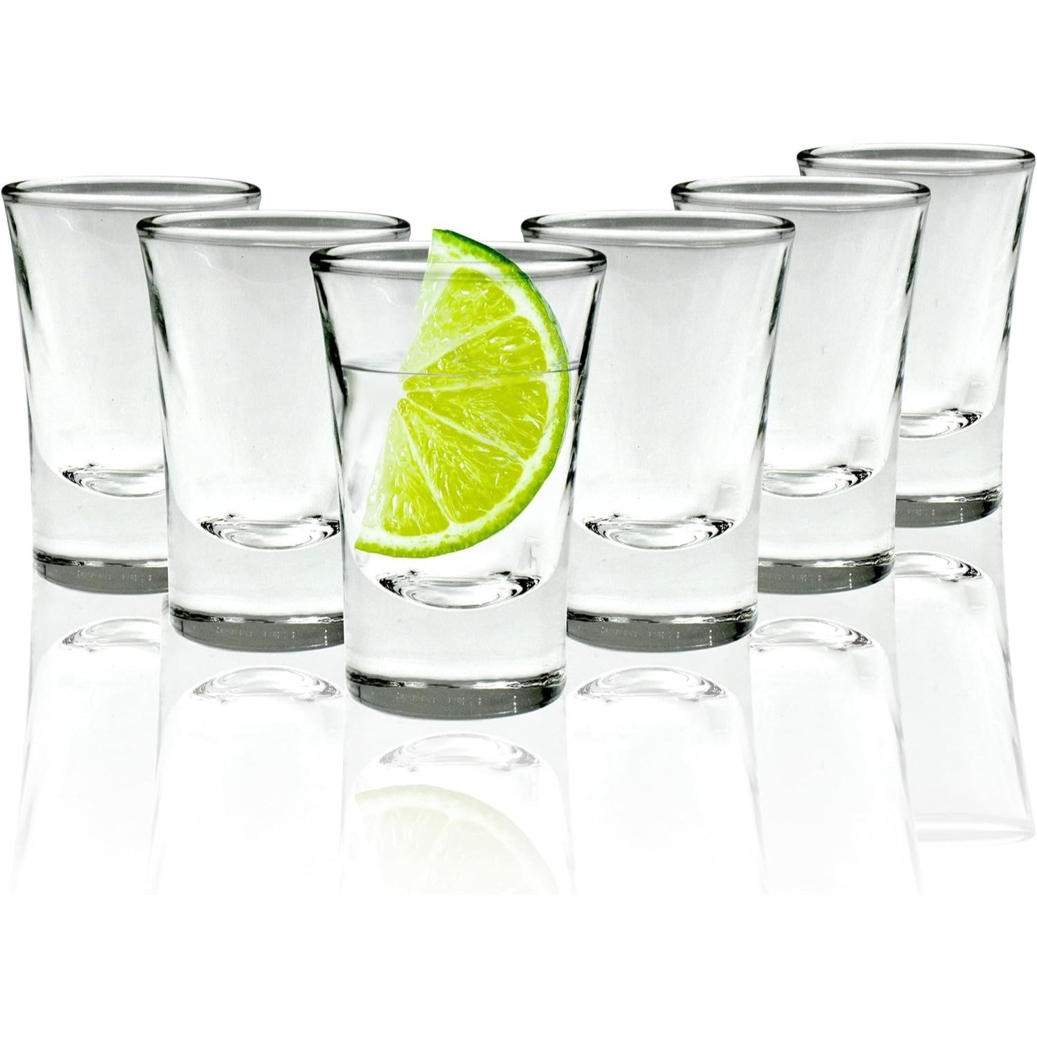 TEMU Shot Glasses - Shot Glasses Set For Alcohol, Vodka, , Tequila & Desserts - Durable And Reusable For Home, Bars & Party