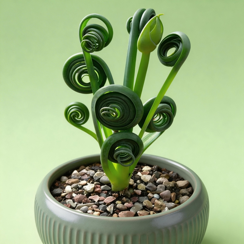 TEMU Corkscrew Grass Seeds - For Whimsical & Indoor Decor