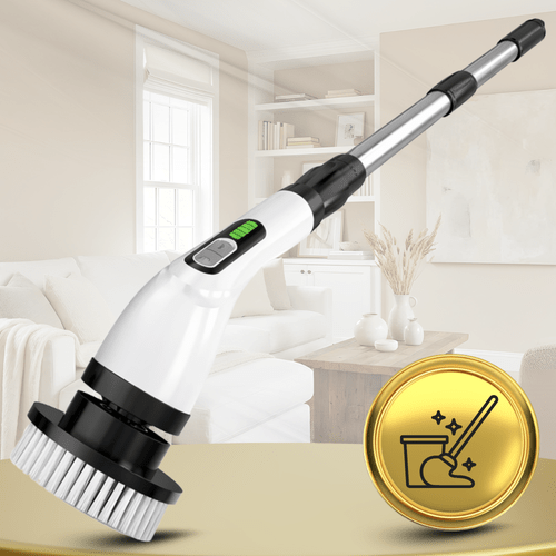 elektryczna szczotka obrotowa bezprzewodowa mop do czyszczenia i mycia 9w1 wielofunkcyjne urządzenie do sprzątania łazienki kuchni podłóg płytek i fug wymienne końcówki różne szczotki do trudnych zabrudzeń i poręczna konstrukcja regulowana rączka wygodna obsługa szybkie i skuteczne mycie bezprzewodowa szczotka obrotowa 9w1 praktyczny mop elektryczny do domu