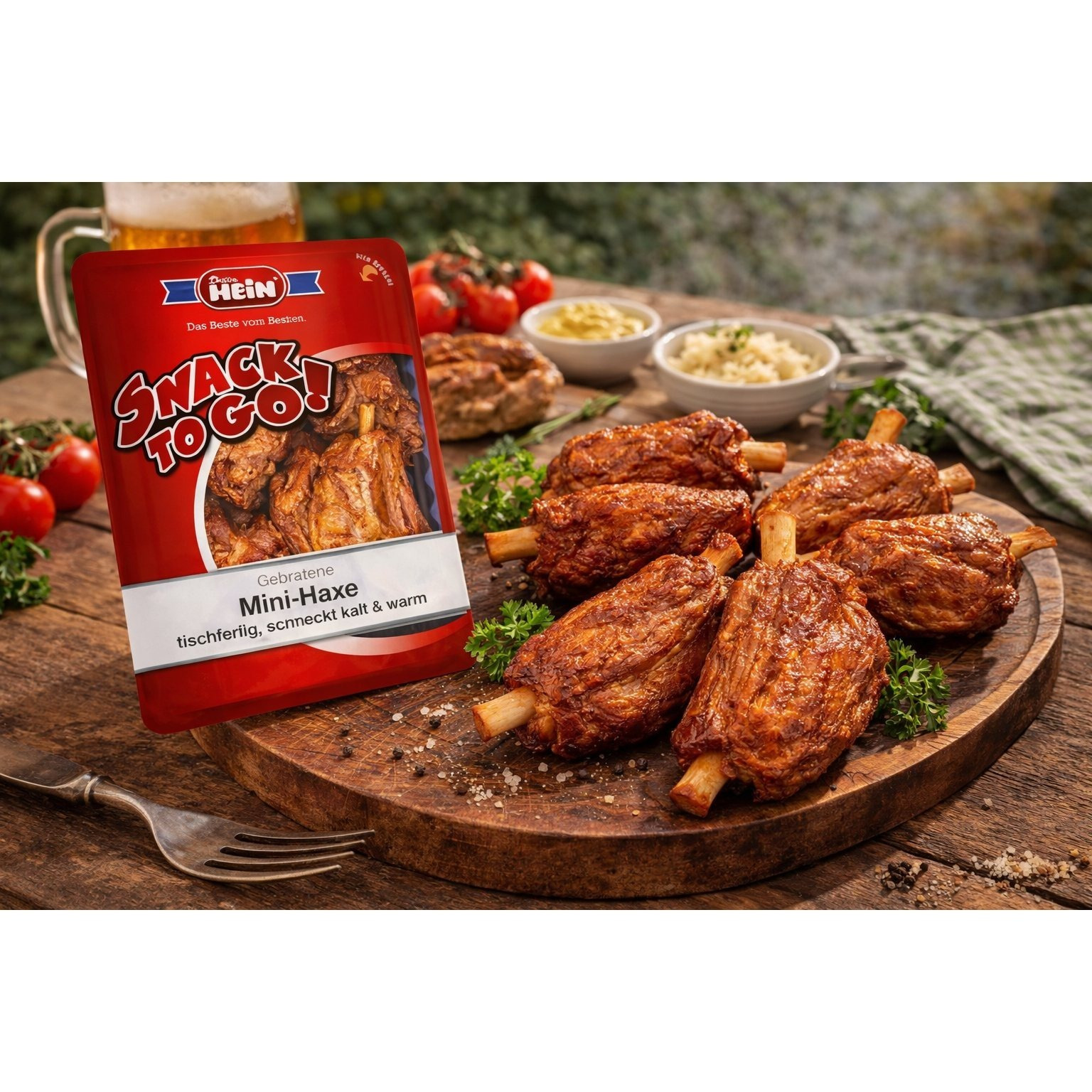 Image of Roasted Mini-pork Chops - Ready-to-cook Grilled Pork Chops From The Pig, 7 X 230g, 7 Mini Chops From Dieter Hein