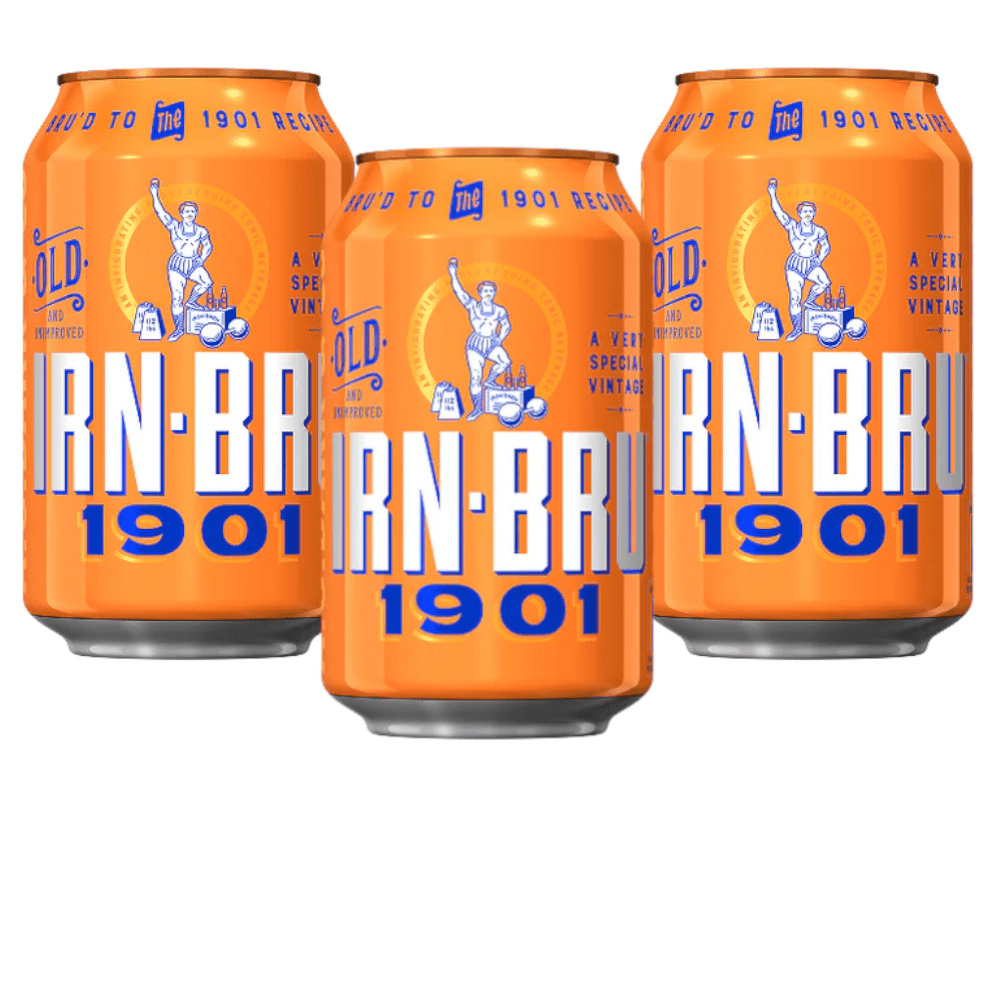 TEMU Barr - Irn-bru 1901 330ml Cans - 3 Pack Original Recipe Scottish Soft Drink