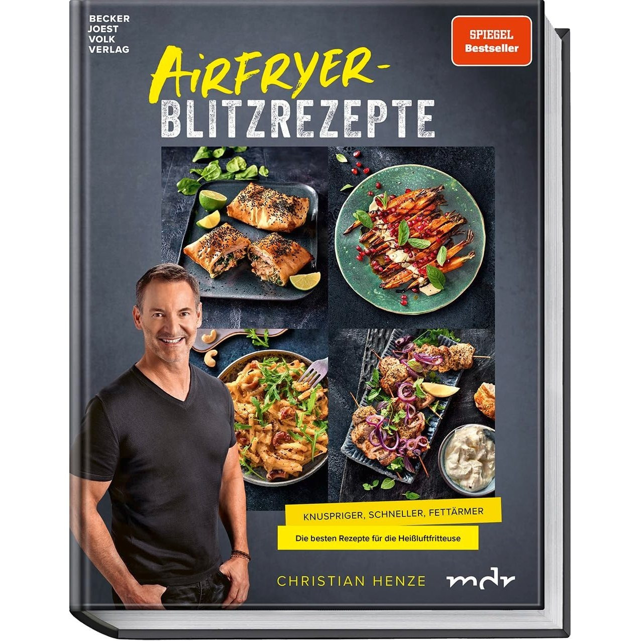 Image of Air Fryer Quick Recipes: Crispy, Fast, And Low-fat. Spiegel Bestseller With The Best Recipes For The Hot Air Fryer: Crispy,... The Best Recipes For The Hot Air Fryer Hardcover Edition – August 1, 2025