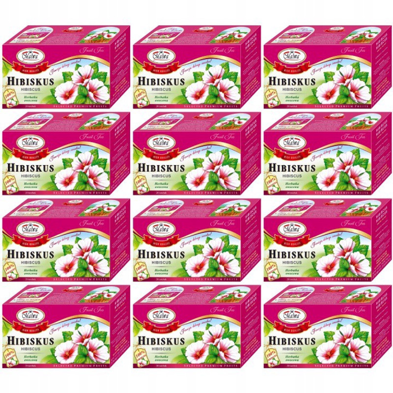 Fruit Hibiscus Tea 40g (20 X 2g) X 12pcs