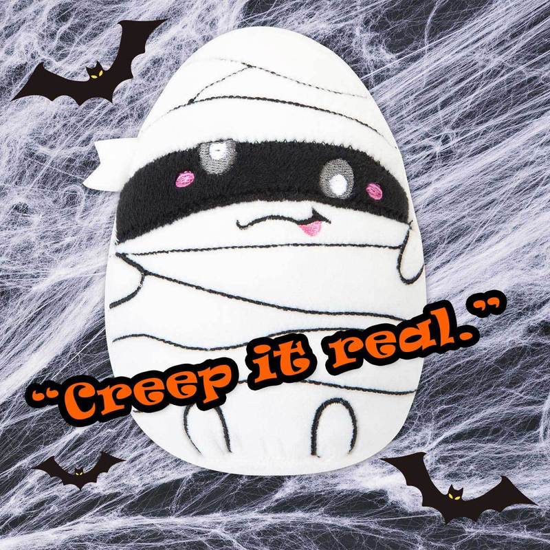 Mummy Soft Toy Halloween Themed Plush, 16cm x 10cm