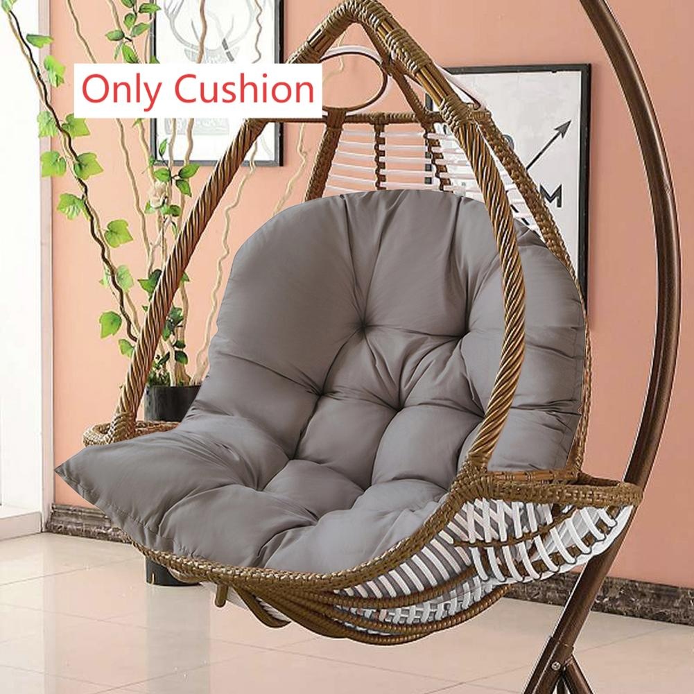 TEMU 1pc Thickened Outdoor Hammock Chair Cushion 108*80cm, Premium Egg Chair Cushion, Comfortable Garden Seat Cushion. Suitable For Indoor/outdoor