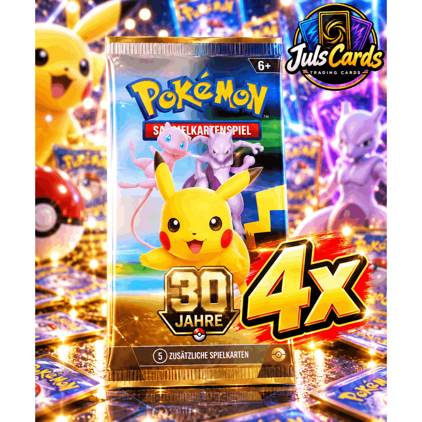 Image of 4x 30 Years Booster De New & Sealed