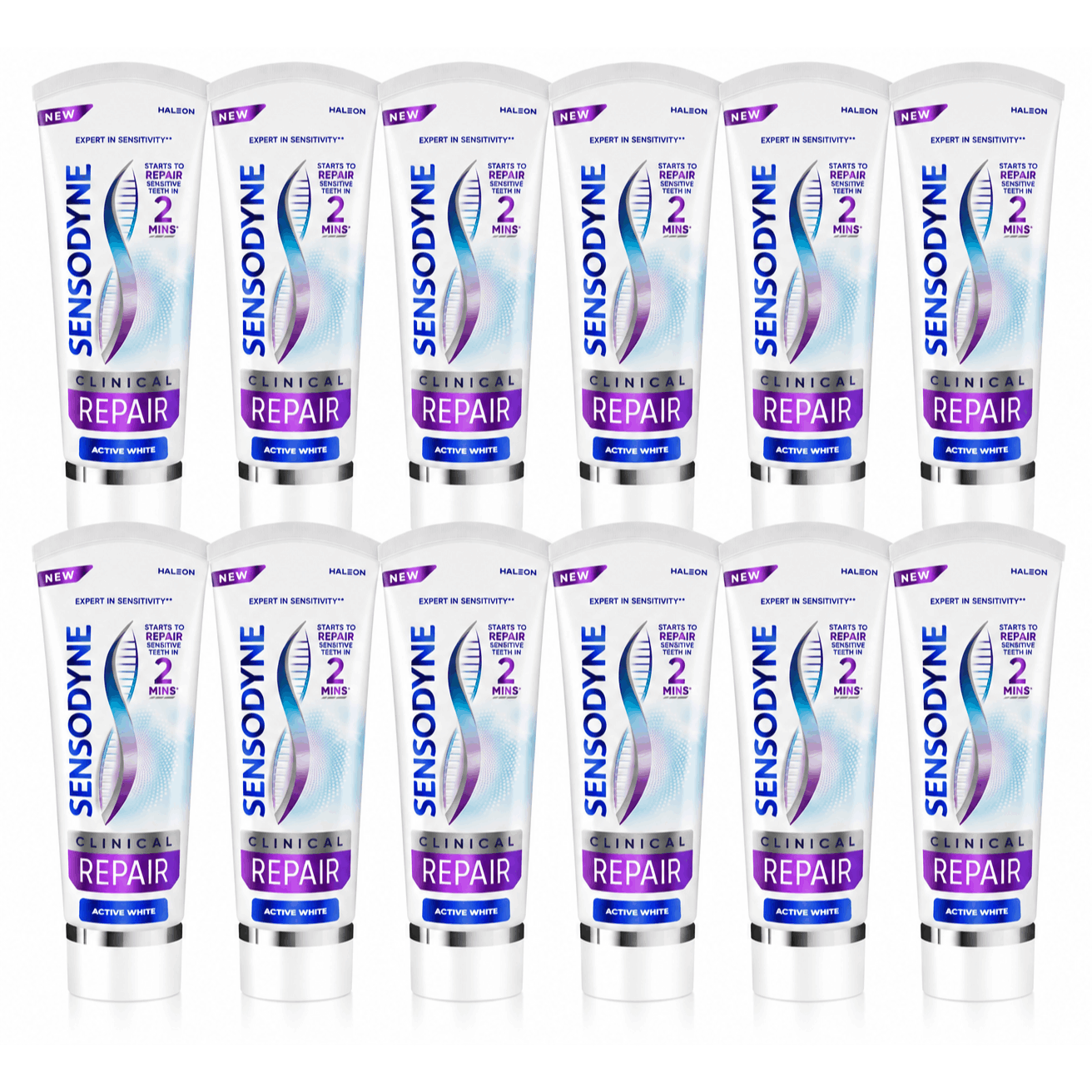 Image of Repair Toothpaste, 5% , For Sensitive Teeth, 12x75ml