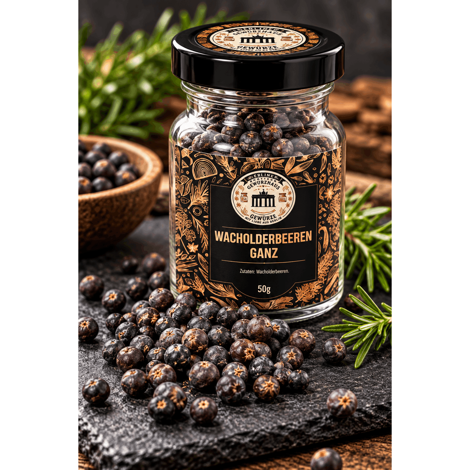 Image of Whole Juniper Berries, 50g