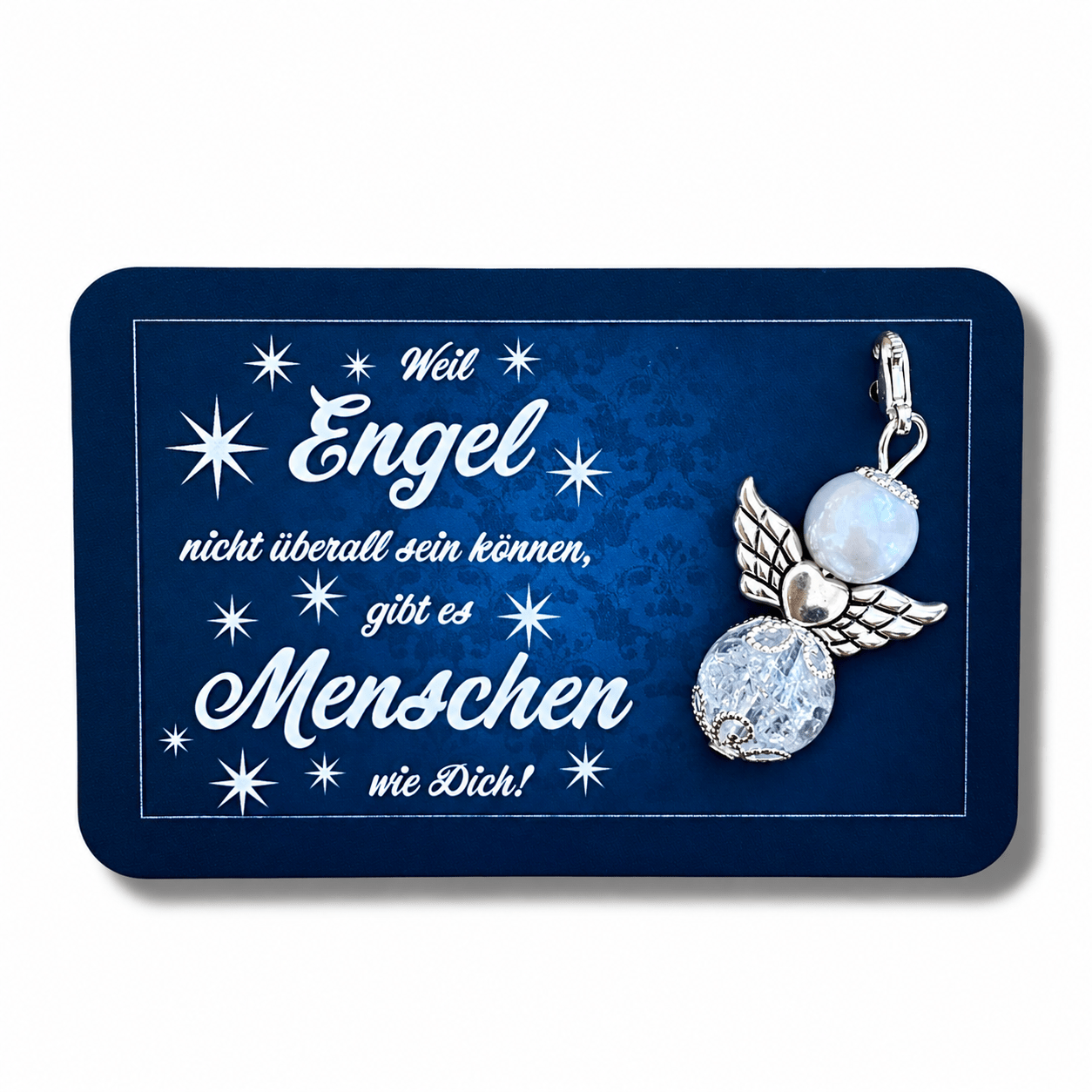 Image of Christmas Card With Pendant, Guardian , Money Gift, Christmas, Christmas Present For