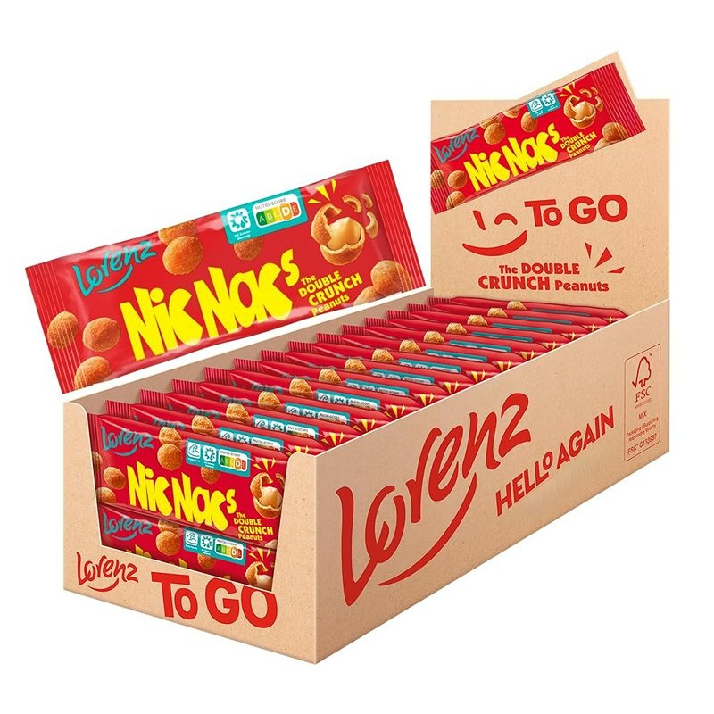 Image of 24x Nic Nacs Original Waffle Format 24x35g (840g)