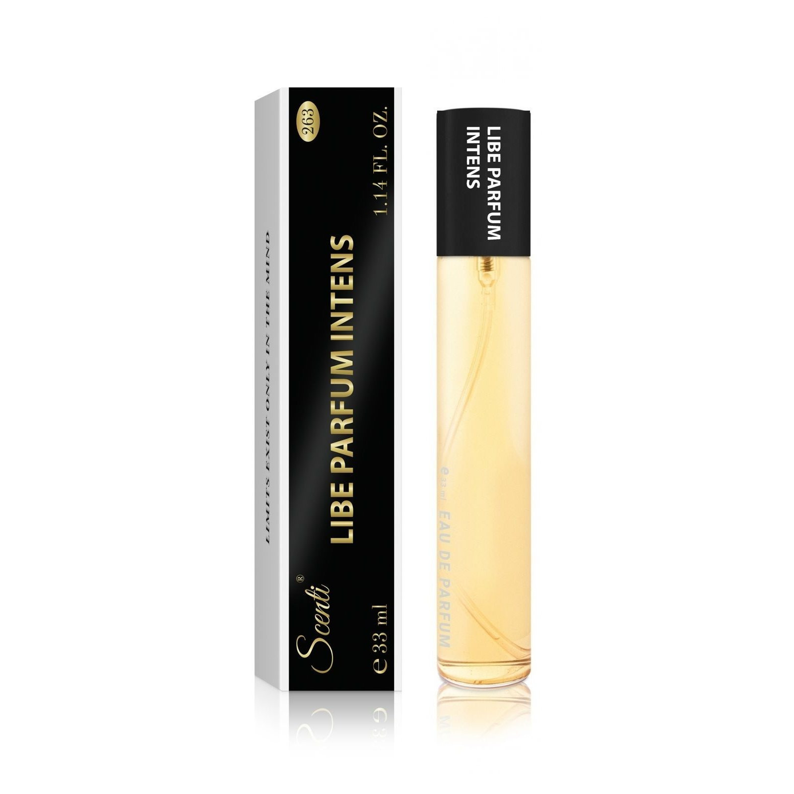 Image of Women's Perfumes Libe Parfum Intens 33 Ml - Long-lasting Citrus Scent Of , , Lavender, Orange , Vanilla, Amber, And - Elegant Mini Perfume For Everyday And Evening Wear - Women's Perfume 33 Ml