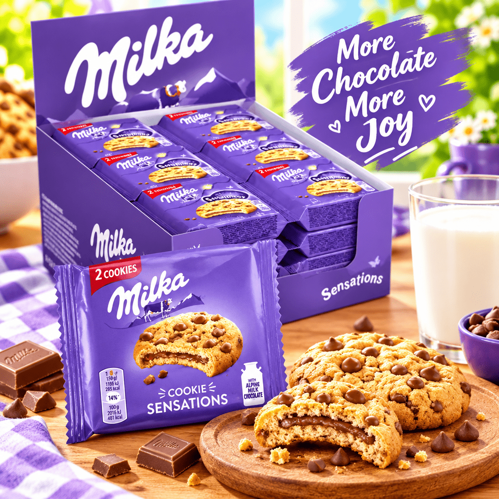 Image of Milka Cokies Sensations 24x52g