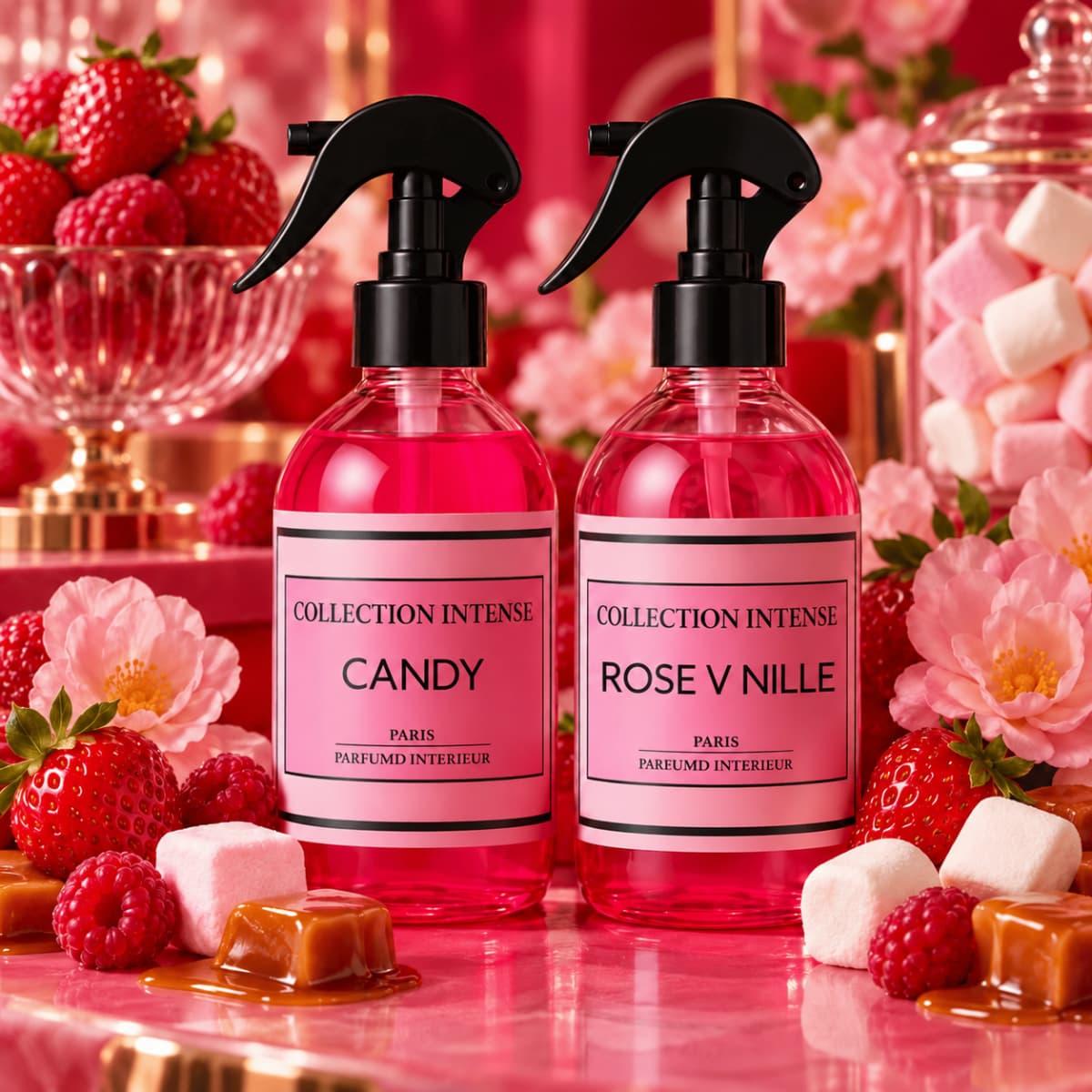 TEMU Lot de 2x 250ml CANDY 250ML SPRAY+ MARSHMALLOW 250ML SPRAY -COLLECTION