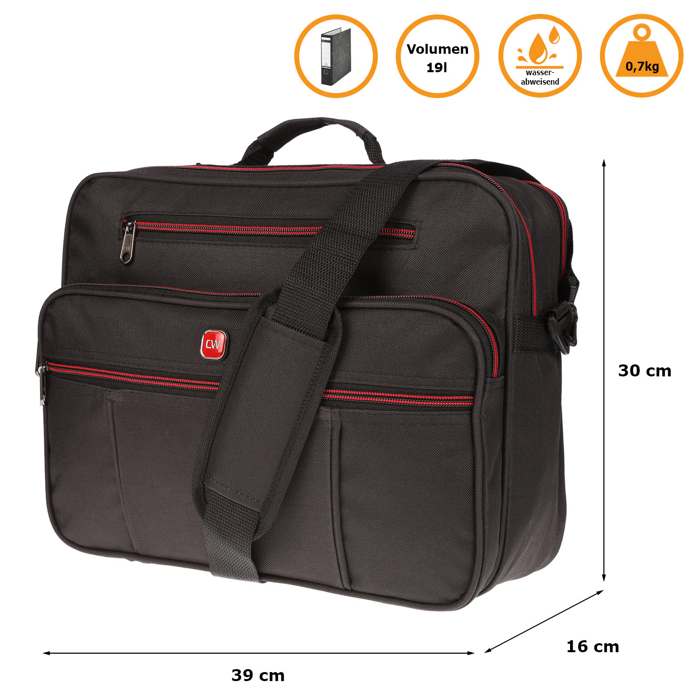 Image of Christian Wippermann Crossbody Work Bag