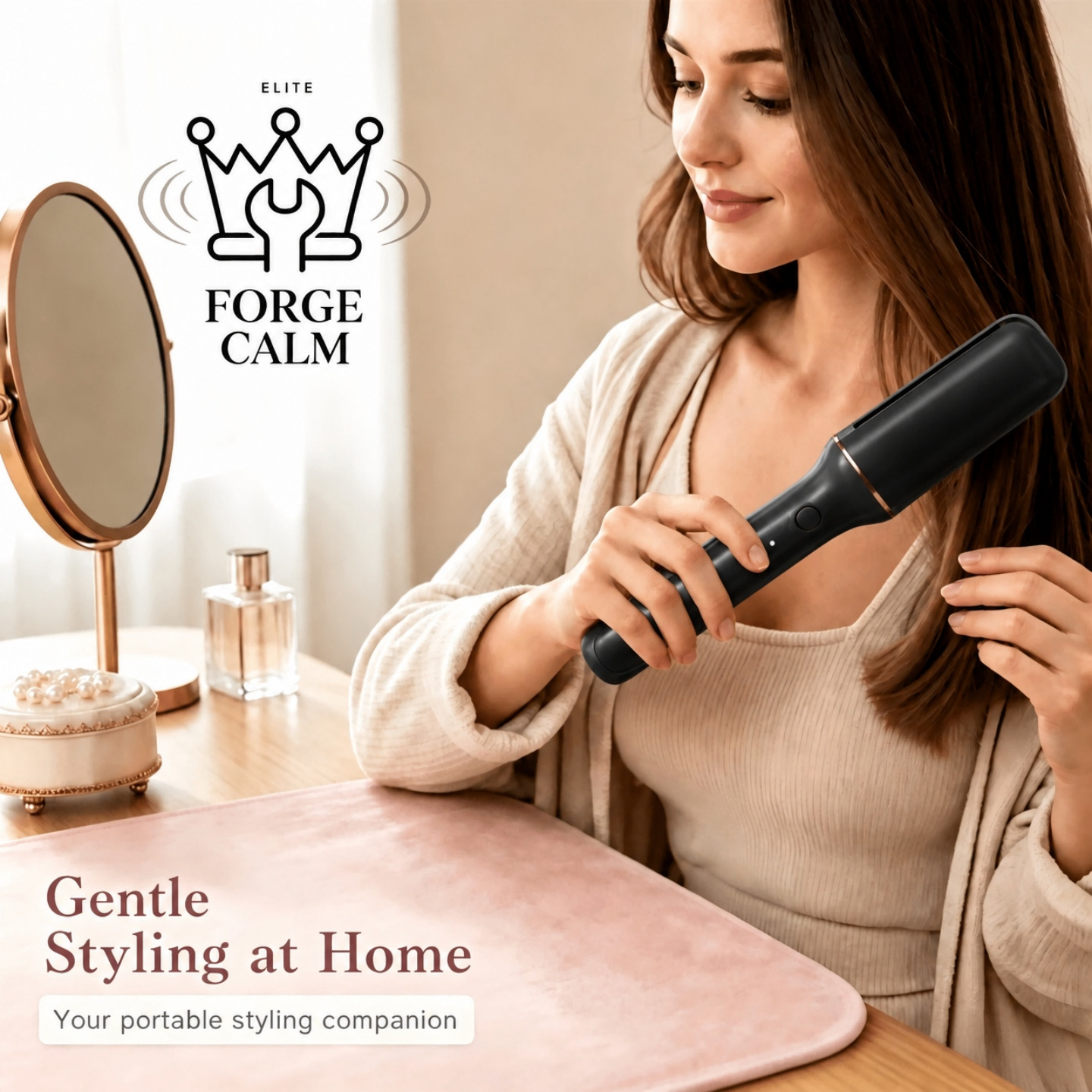 TEMU Electric Hair Split End Remover, Automatic Damaged Hair Trimmer & Repair Device For Home Use