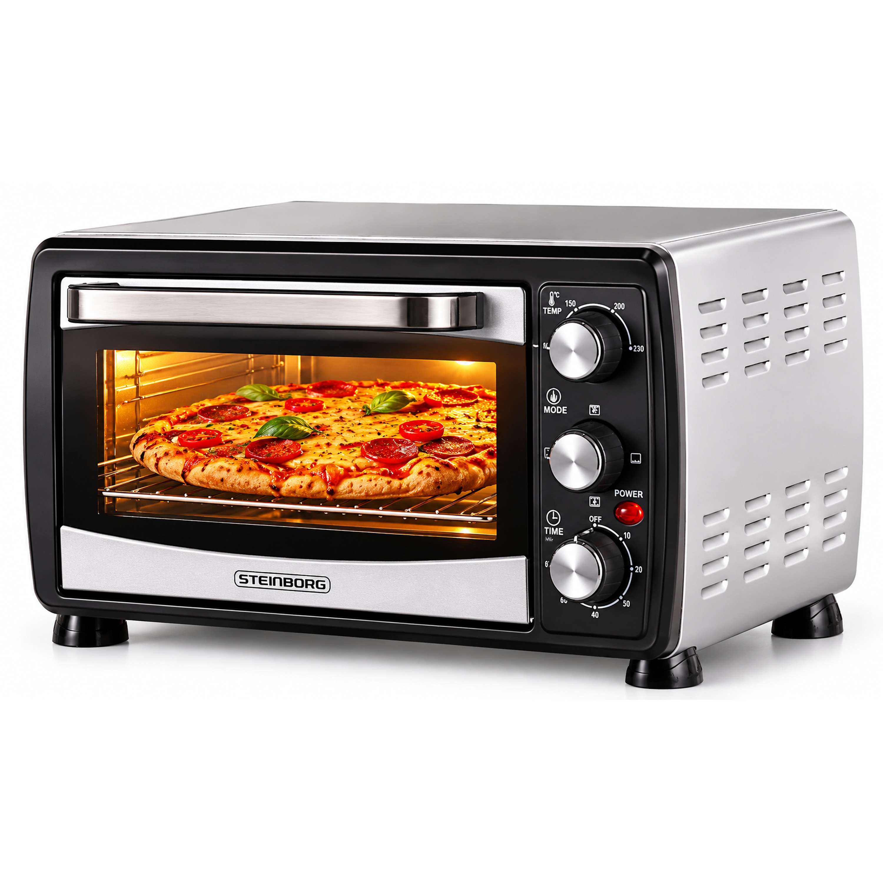 Image of Mini Oven 20 Liter | Convection Oven | Pizza Oven | Mini Oven | 3-in-1 Oven