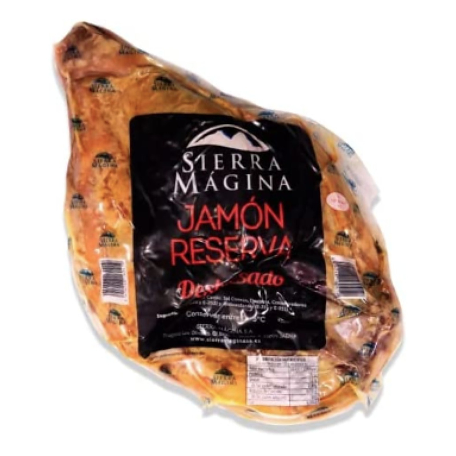TEMU Jamón Serrano Reserva Deshuesado 5-5,5 kg Envasado al Vacío, Curación Mínima 13 Meses, Fácil de Cortar, para Casa, Hostelería y Regalo