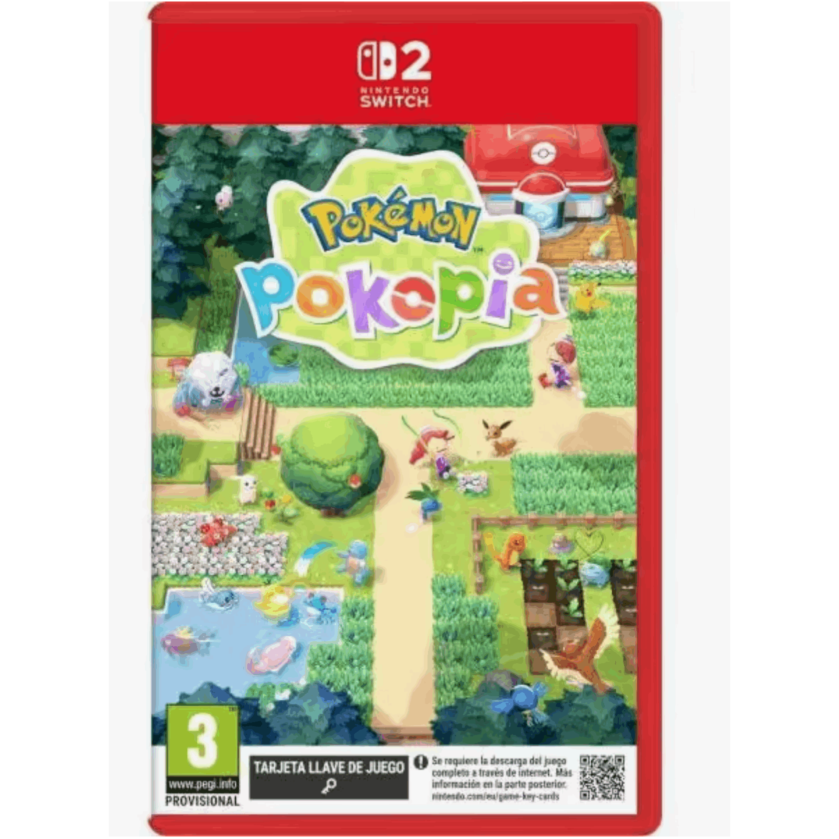 POKEMON POKOPIA SWITCH 2 EDITION PAL ESPAÑA NUEVO FISICO ESPAÑOL PRECINTADO