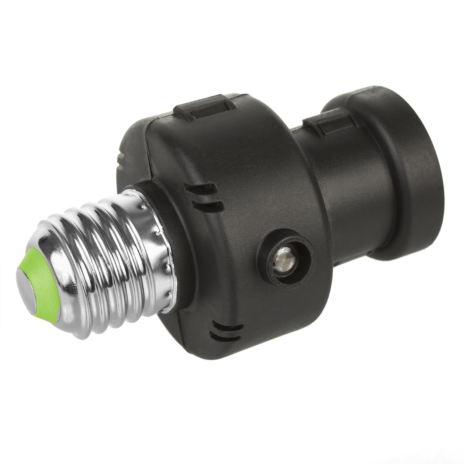 Image of E27 Maclean Bulb Socket, 100w, With Dusk Sensor, Timer, Mce21b, 2 Pieces